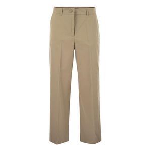 WEEKEND MAX MARA Wide Leg Linen Blend Pants Women Beige